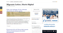 Desktop Screenshot of migrantelatino.com